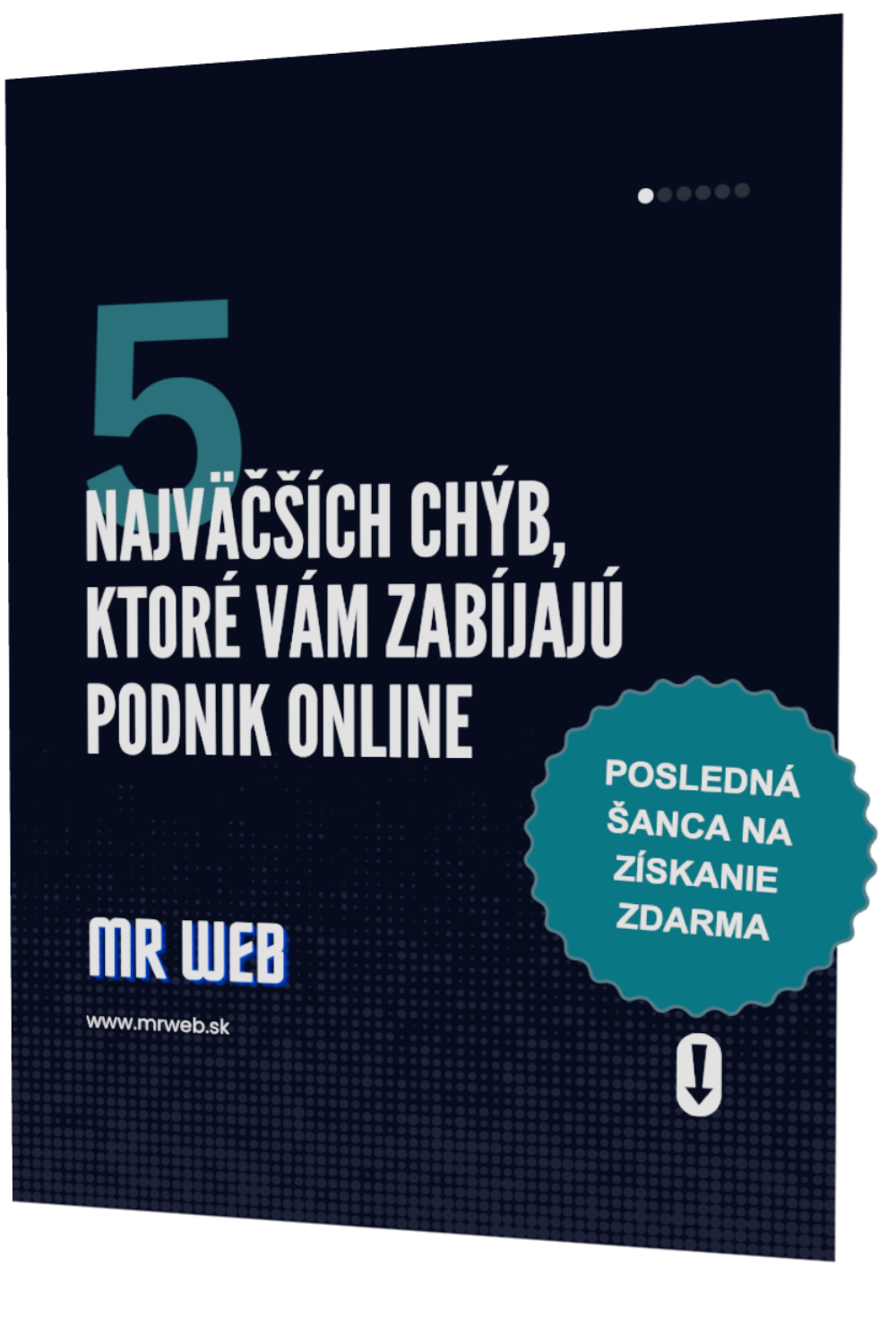 Obal PDF: 5 chýb, ktoré zabíjajú online podnik